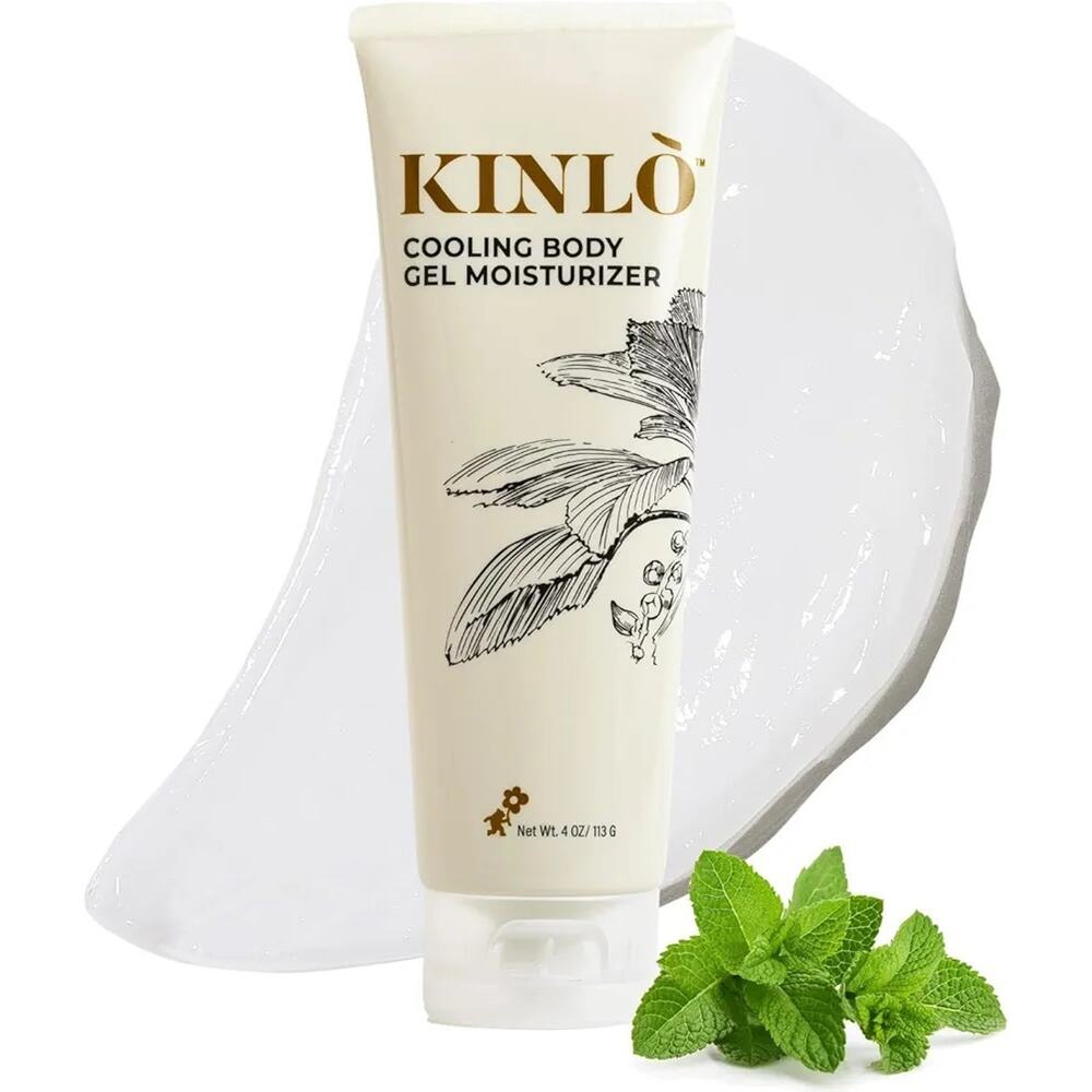Kinlo Cooling Body Gel Moisturizer| Aloe Glycerin Menthol Tangerin Hydrating...